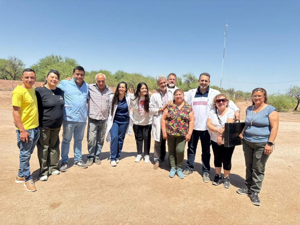 Oscar Villalba visitó zona rural de la capital