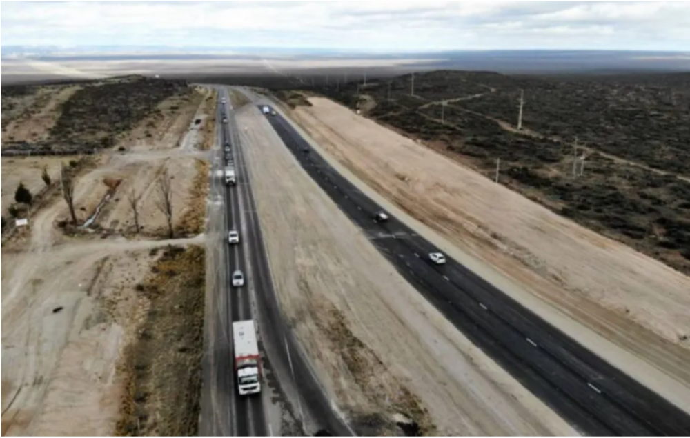 Habilitan tramo central de la autovía Puerto Madryn-Trelew