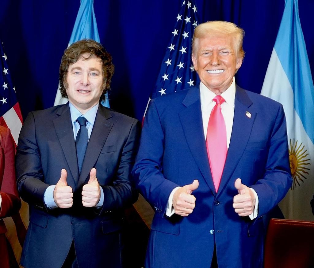 Donald Trump brindó apoyo a Milei, aunque lo condicionó al resultado electoral