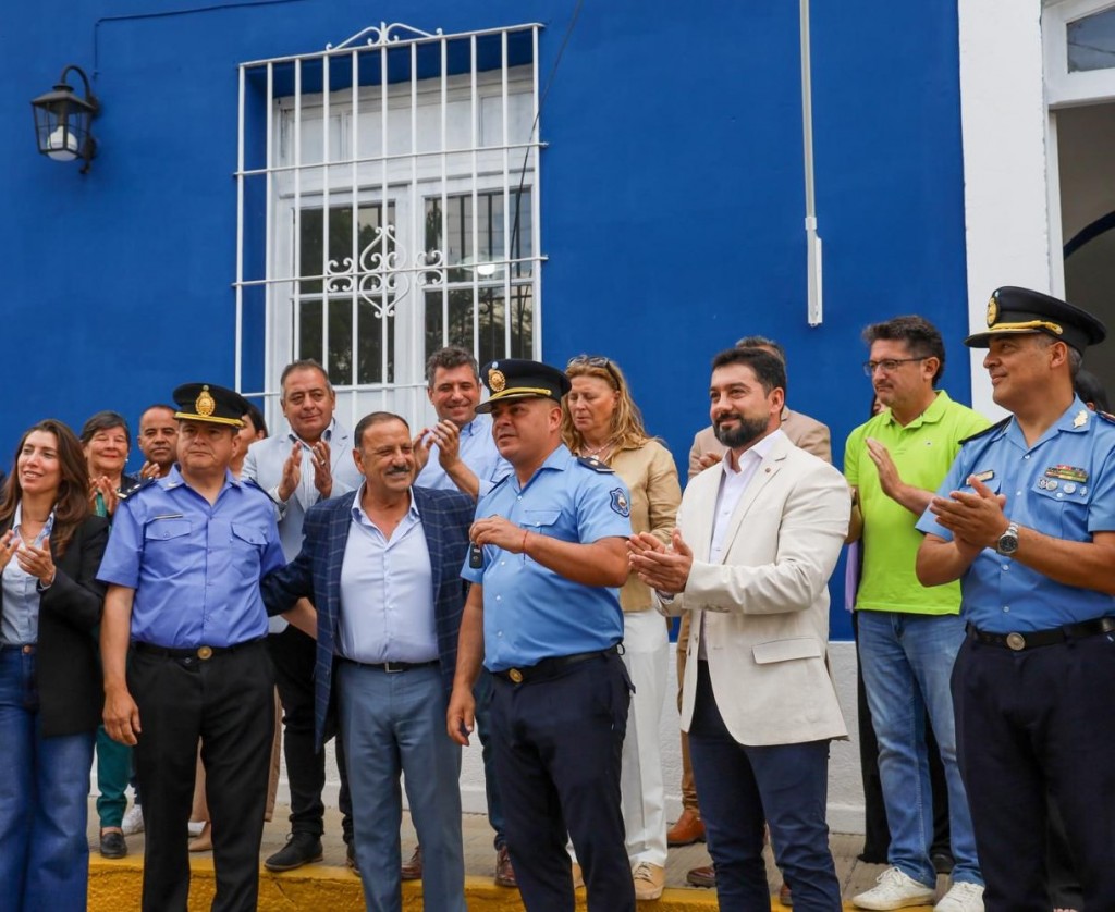 El gobierno sigue apostando a la seguridad y realizó mejoras edilicias en la Unidad Regional Tercera en Aminga