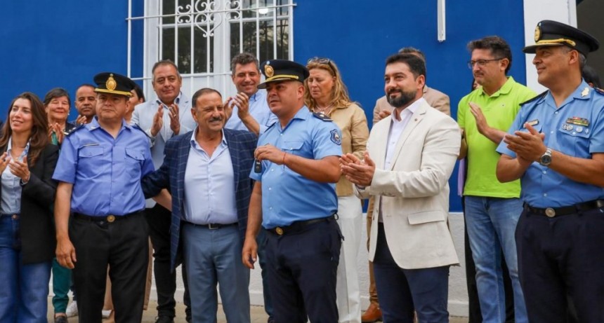 El gobierno sigue apostando a la seguridad y realizó mejoras edilicias en la Unidad Regional Tercera en Aminga