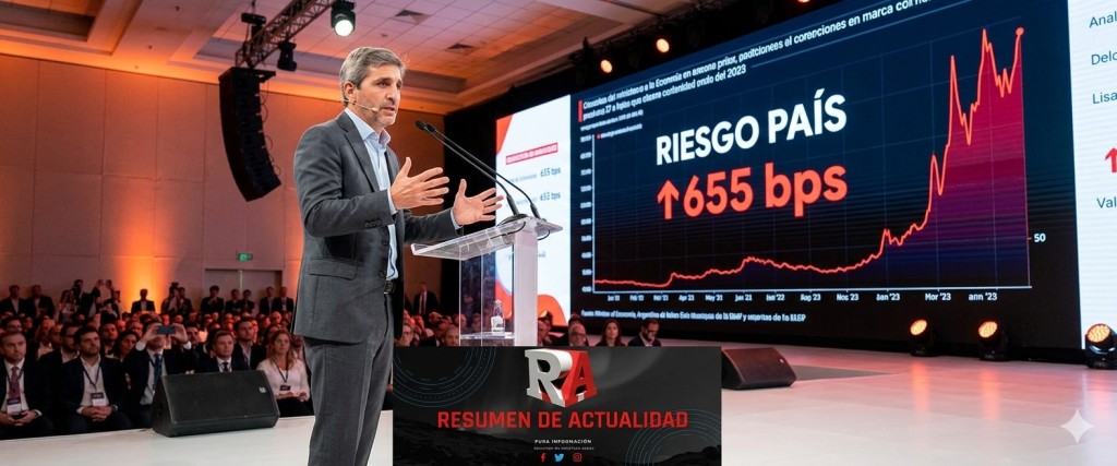 El riesgo pa&iacute;s sigue escalando y se desploma la confianza al plan de Milei
