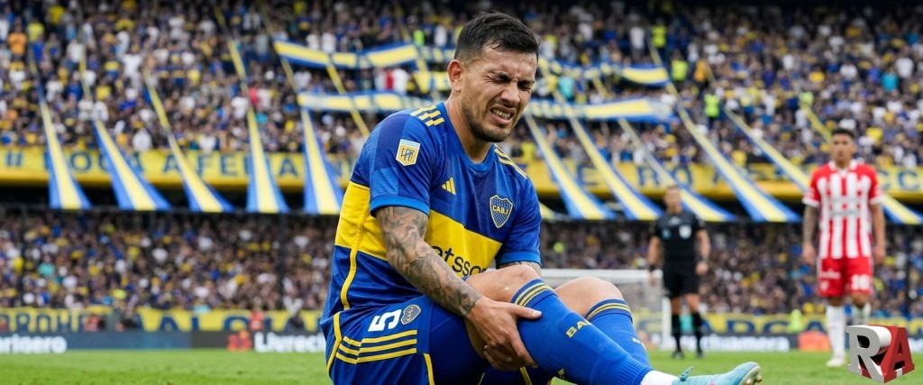 Leandro Paredes tiene un desgarro y se pierde los partidos por semifinales de la Sudamericana