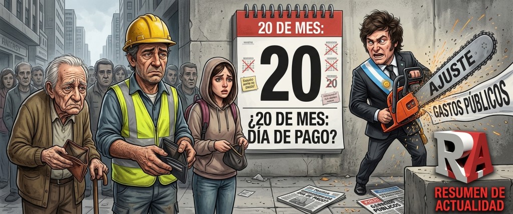 Logro de Milei, 2 de cada 3 argentinos agotan su dinero antes del 20 de cada mes
