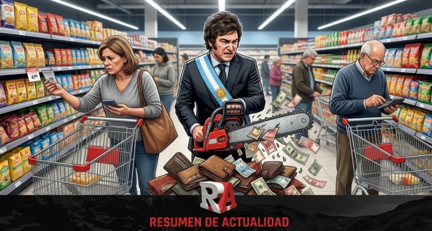 Desde que asumi&oacute; Milei, el consumo masivo no repunta en ninguna de las provincias de Argentina