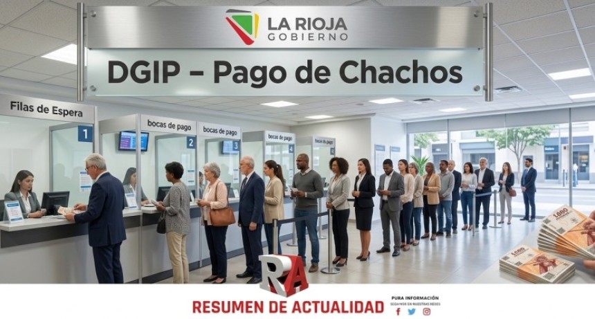 Este lunes 12 comenzar&aacute; el pago de Chachos en toda la provincia