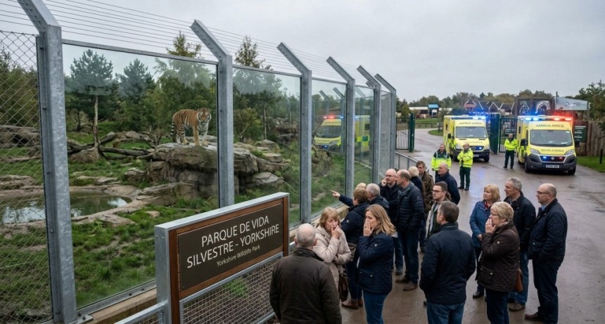 Un tigre atac&oacute; y mat&oacute; a un hombre en Inglaterra