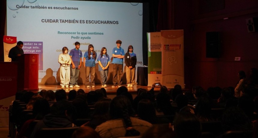 Estudiantes de La Rioja dise&ntilde;aron proyectos para cuidar la salud mentar