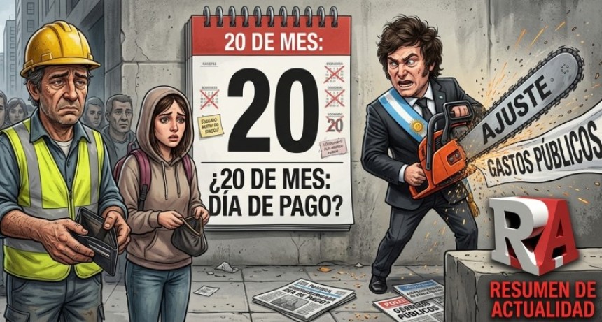 Logro de Milei, 2 de cada 3 argentinos agotan su dinero antes del 20 de cada mes