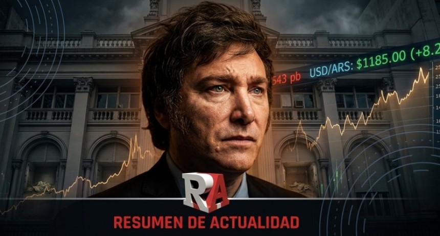 Preocupaci&oacute;n en el gobierno de Milei por una nueva suba del riesgo pa&iacute;s