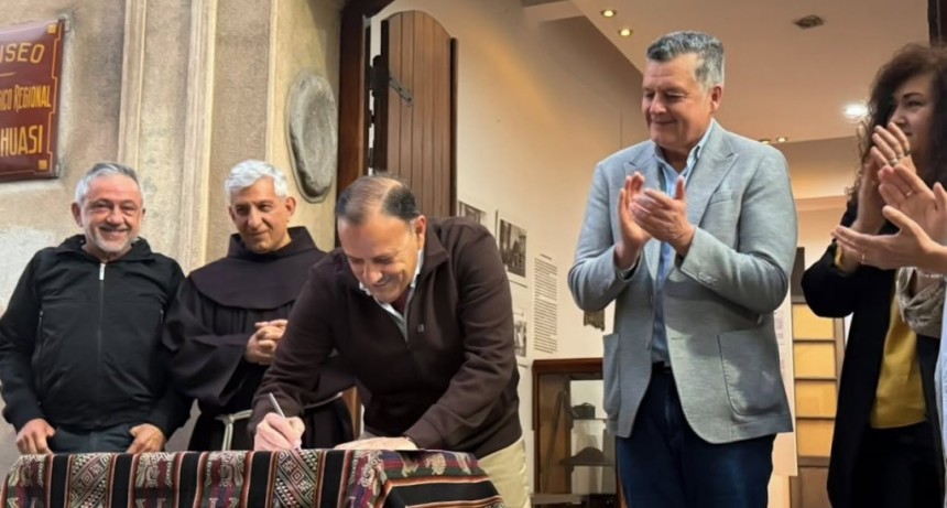 Quintela encabez&oacute; la celebraci&oacute;n por los 100 a&ntilde;os del Museo Arqueol&oacute;gico Inca Huasi