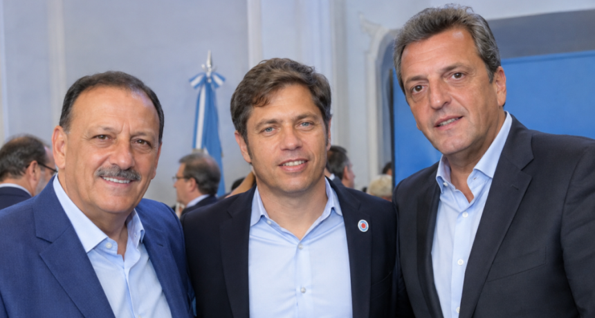 Quintela, en la mesa clave del peronismo: cumbre con Kicillof, Massa y M&aacute;ximo Kirchner
