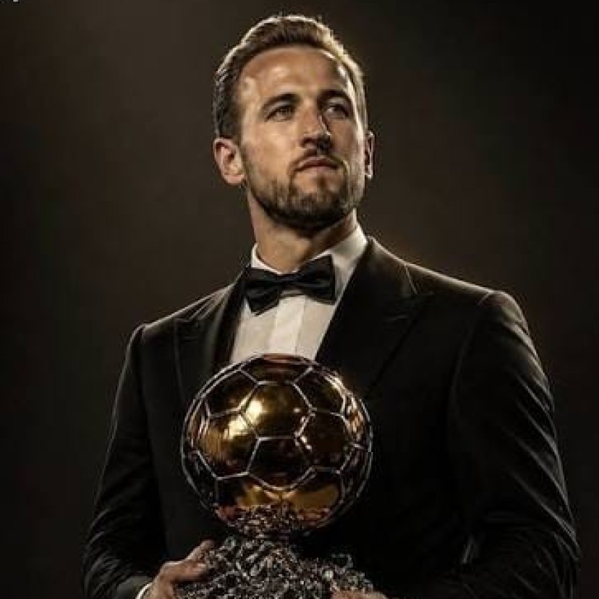 Harry Kane hizo historia y gan&oacute; el Bal&oacute;n de Oro 2026