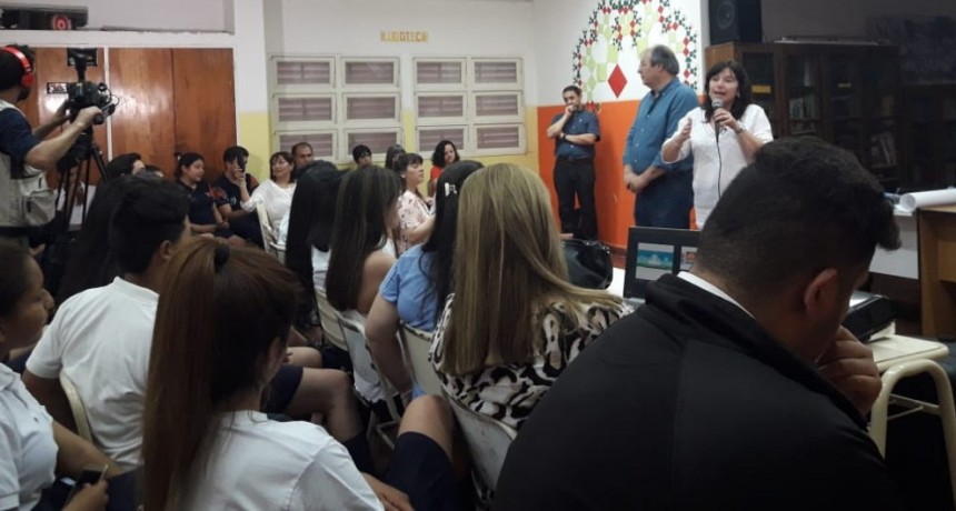 Primera jornada del Programa &ldquo;El senado va a la escuela" en Aimogasta