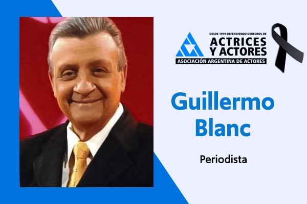 Murió el periodista Guillermo Blanc