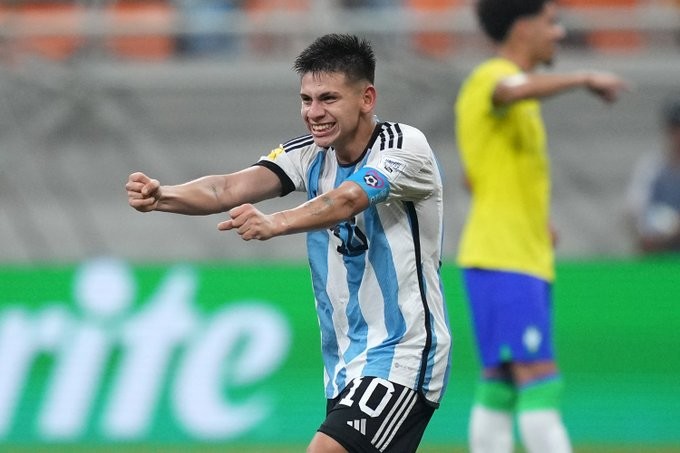   Sub 17: Histórico triunfo de Argentina a Brasil