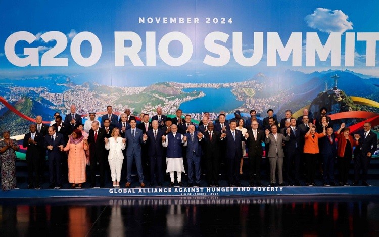  La ausencia de Milei en la foto oficial de la Cumbre del G20