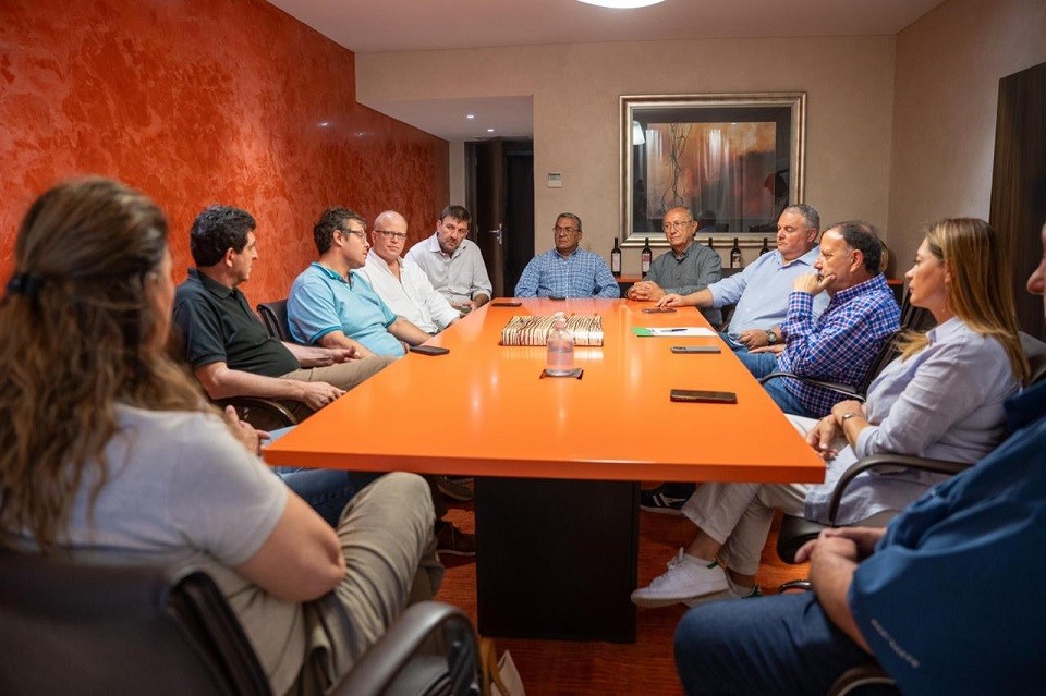 Quintela se reunió con Cooperativa de Agricultores Federados