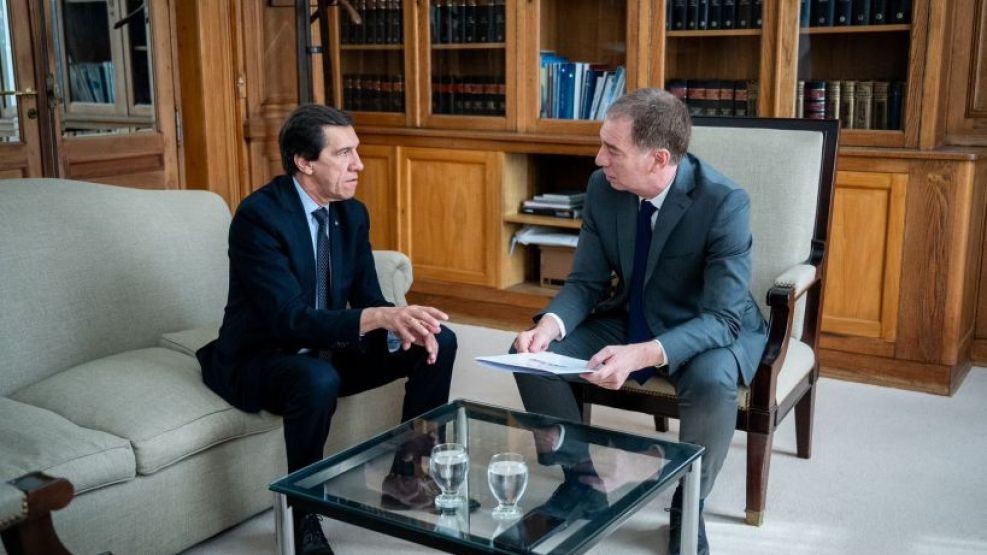 Sadir no se retiró tan conforme de la reunión con Santilli