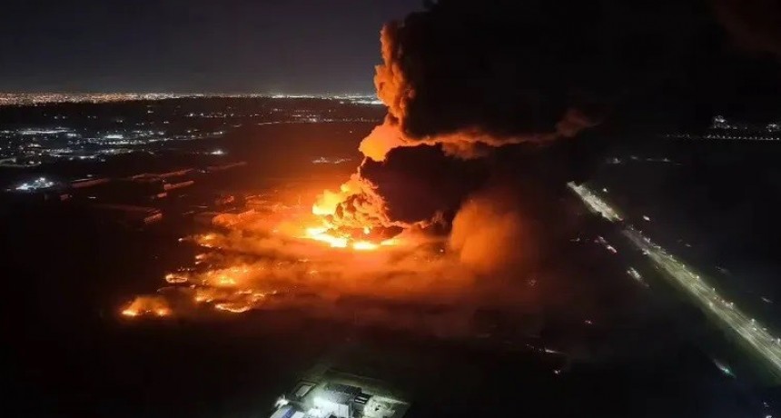 Explosión en Ezeiza: incendio en el Polo Industrial deja al menos 20 heridos