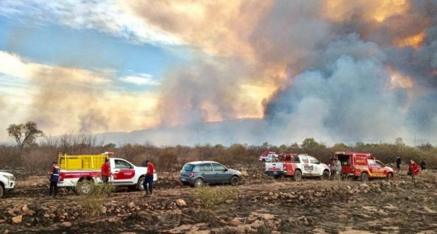 Armando Molina fustigó la acción desaprensiva de vecinos que provocan incendios