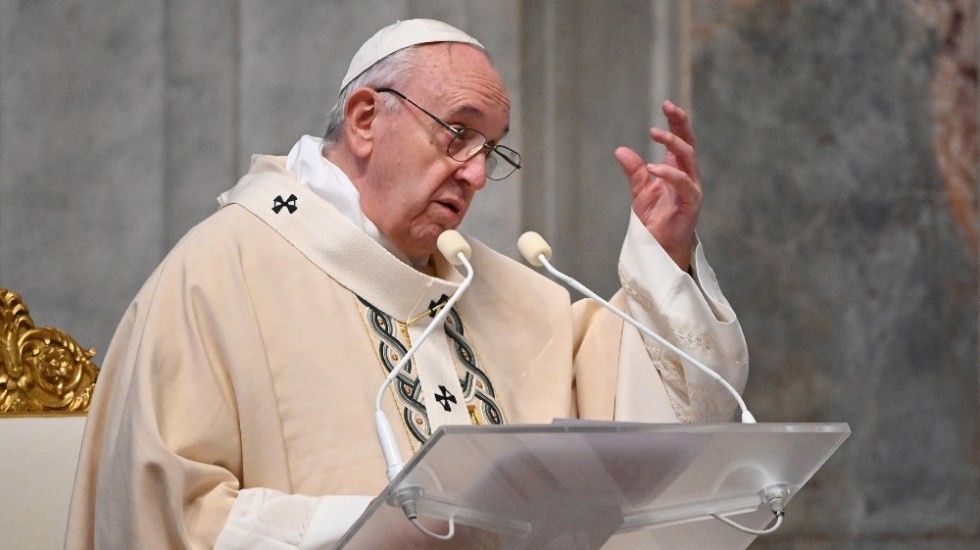 El Papa no estará en las celebraciones de Año Nuevo