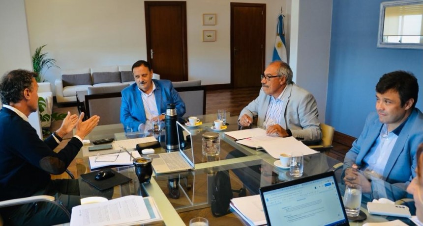 Quintela gestionó con Katopodis obras fundamentales para favorecer la producción en la provincia 