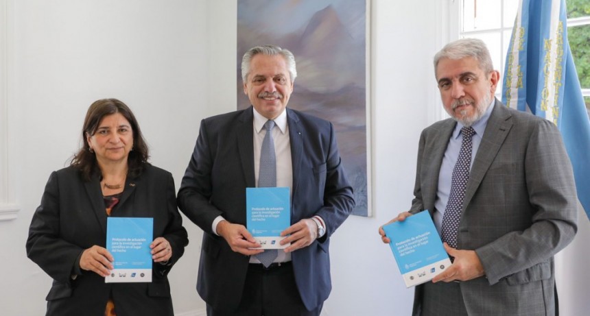 El Gobierno presentó el protocolo de actuación para la investigación científica