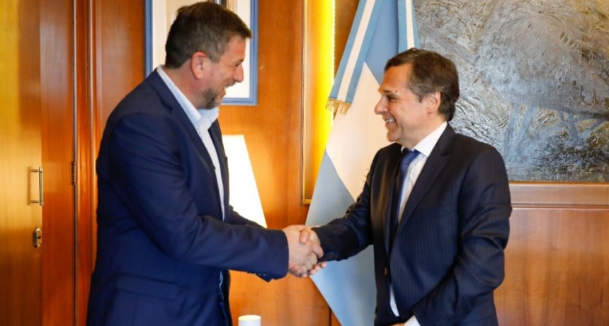  Bordagaray se reunió con el nuevo titular de la cartera de Transporte Diego Giuliano