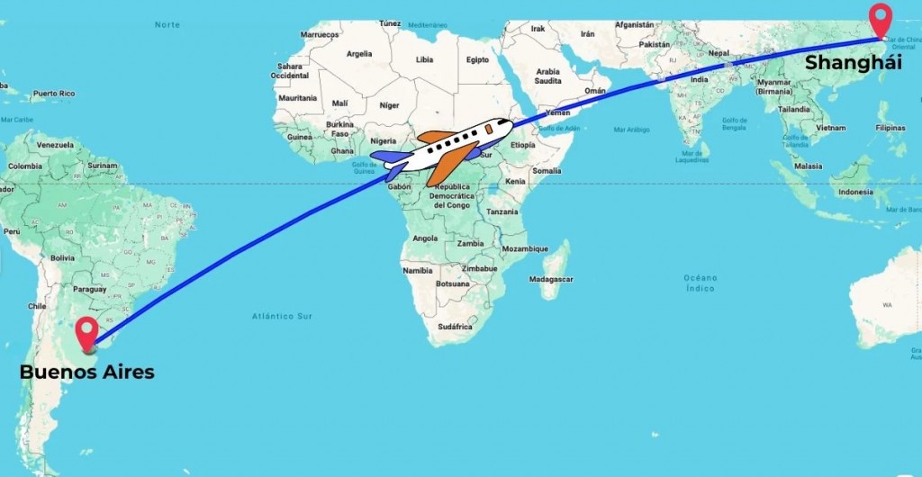 Ya se puede volar directo de China a la Argentina