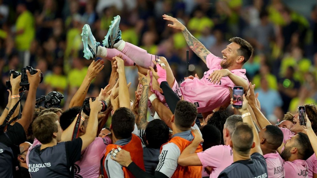 Messi campeón con el Inter Miami 