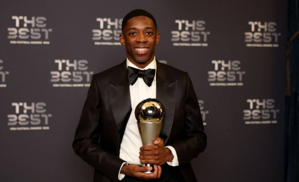 Premios The Best: Ousmane Dembélé fue el elegido 2025