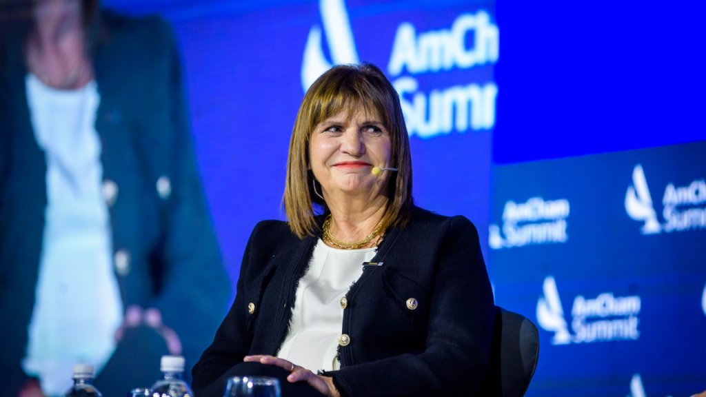 Bullrich destacó su labor al frente del ministerio de Seguridad