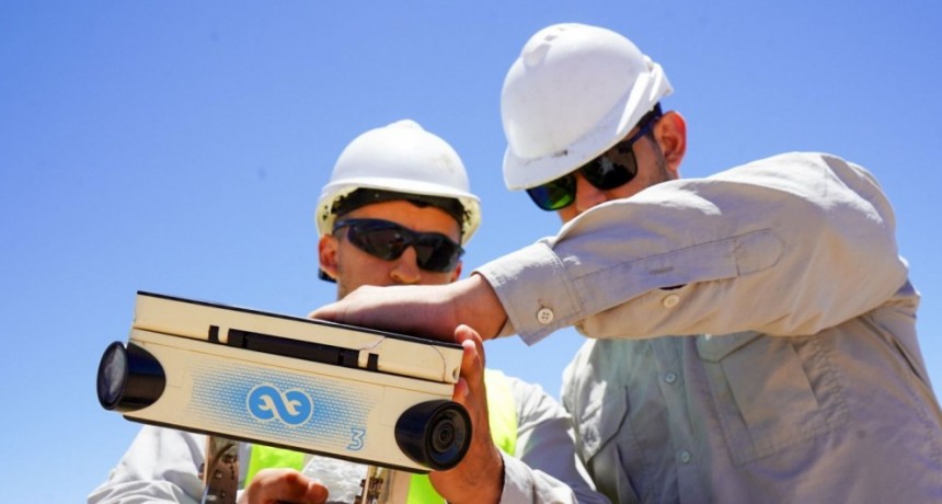 Tecnología de punta para seguir en tiempo real la obra del parque híbrido de Parque Arauco